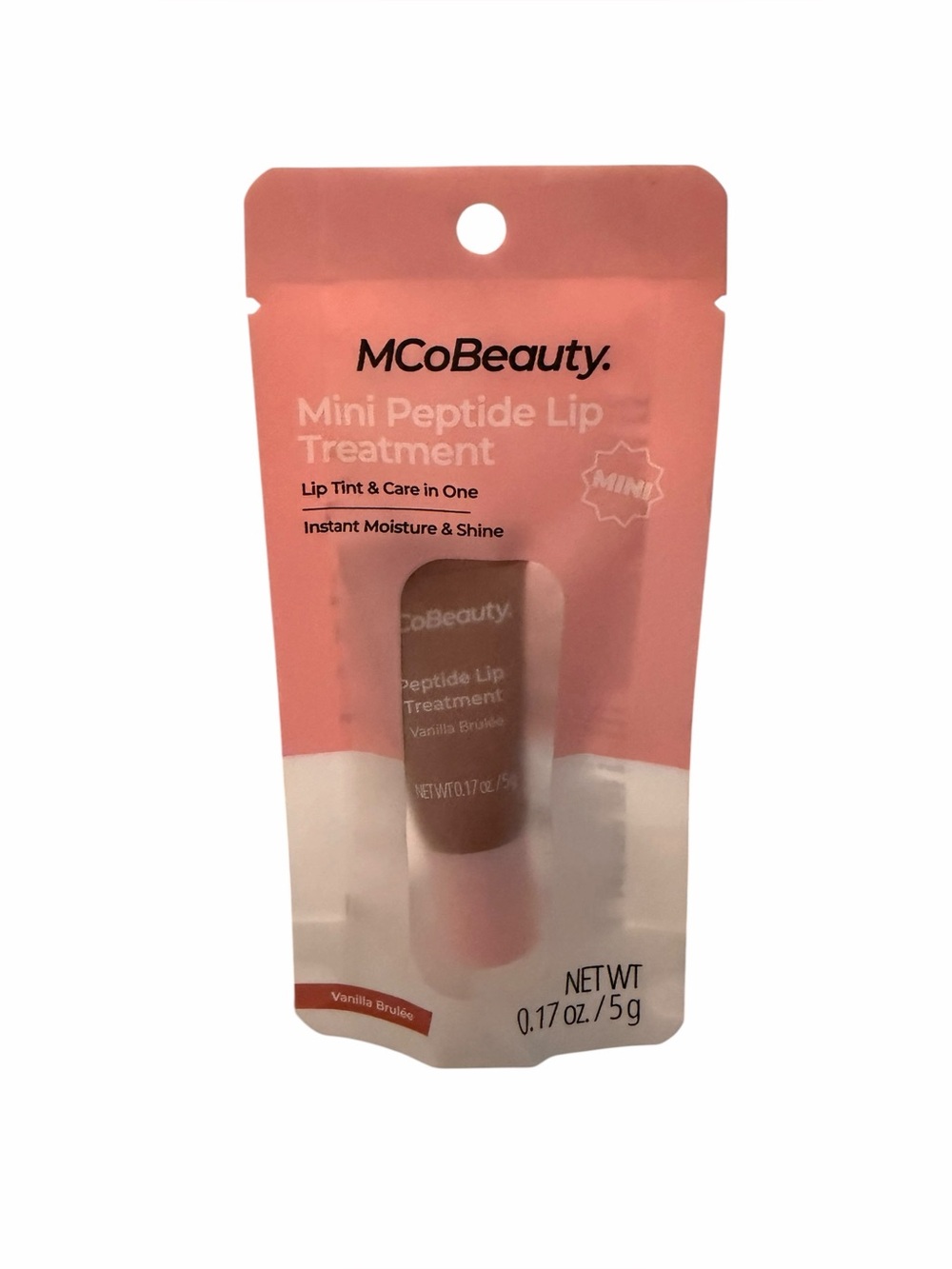 MCoBeauty Peptide Lip Treatment Vanilla Brûlée